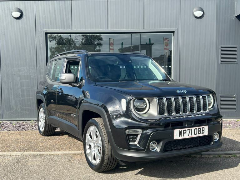 Compare Jeep Renegade 1.3 Turbo 4Xe Phev 190 Limited WP71OBB Black