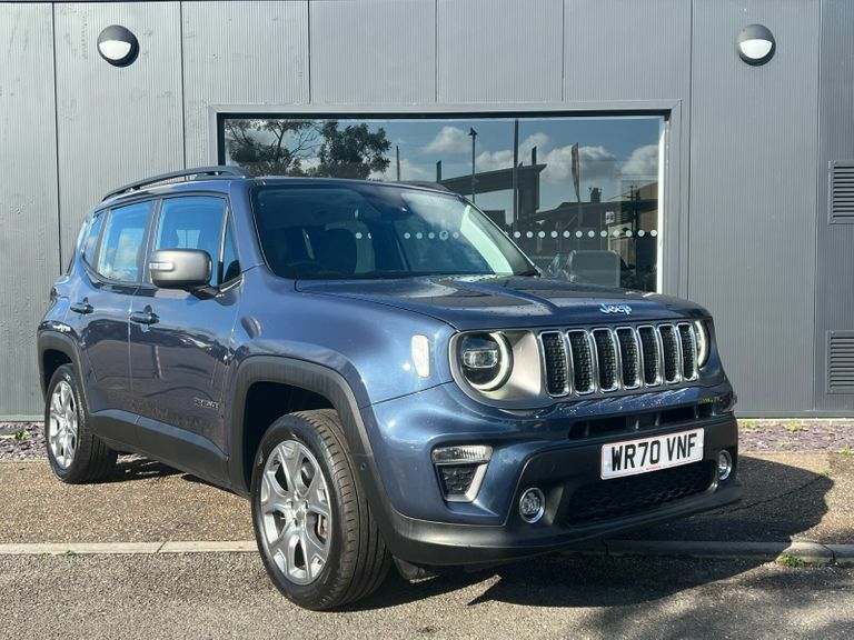 Compare Jeep Renegade 1.3 Turbo 4Xe Phev 190 Limited WR70VNF Blue