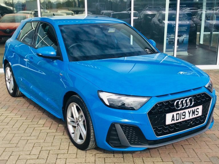 Compare Audi A1 35 Tfsi S Line S Tronic AD19YMS Blue