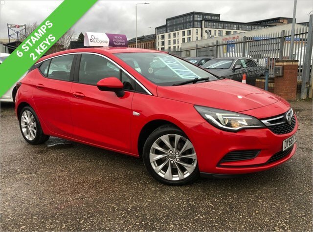 Compare Vauxhall Astra Hatchback DY66FXG Red