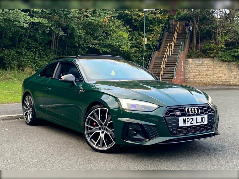 Compare Audi S5 S5 Vorsprung Tdi Mhev Quattro WP21LJO Green