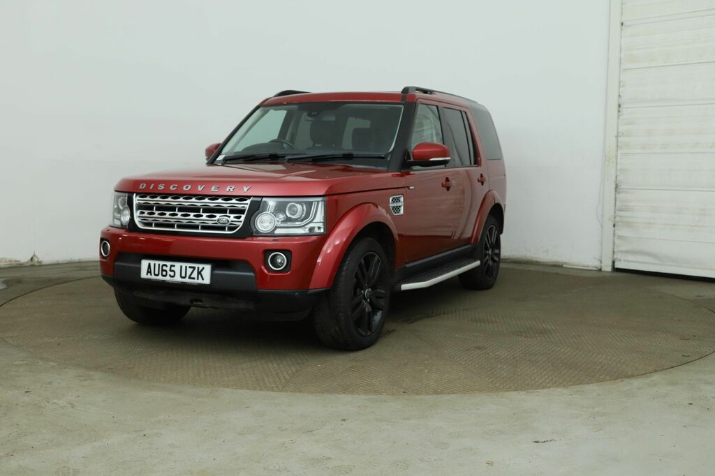 Land Rover Discovery Sdv6 Hse Luxury Red #1