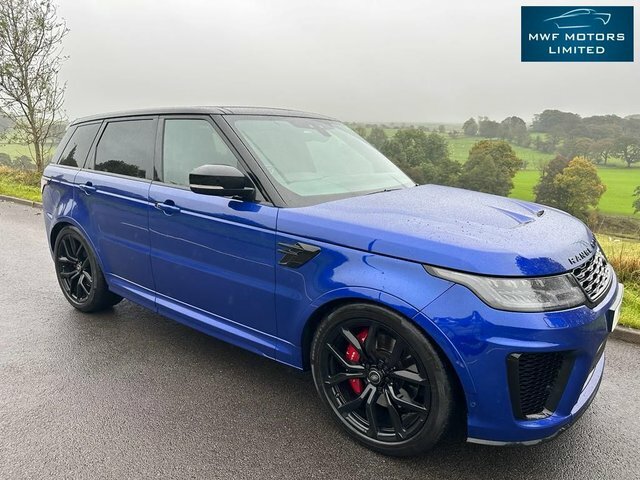 Compare Land Rover Range Rover Sport Autobiography Dynamic Y1MWF Blue