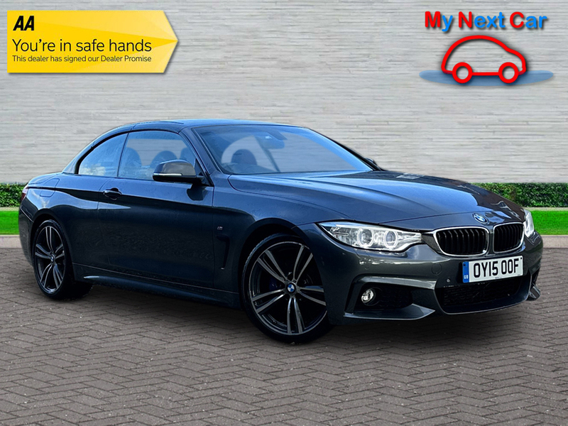 Compare BMW 4 Series 420D M Sport OY15OOF Grey