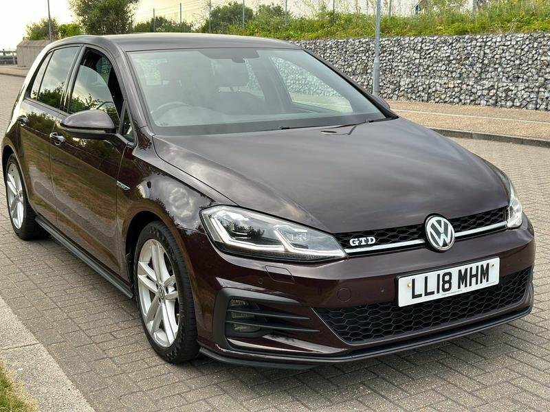 Compare Volkswagen Golf 2.0 Tdi Gtd Blueline 2018 LL18MHM Brown