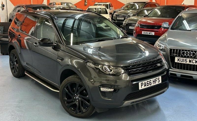 Compare Land Rover Discovery Sport 2.0 Td4 Hse Black 2017 PA66HFS Grey