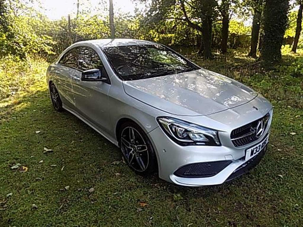Compare Mercedes-Benz CLA Class 2.1 Cla220d Amg Line Coupe 7G-dct Euro 6 Ss  Silver