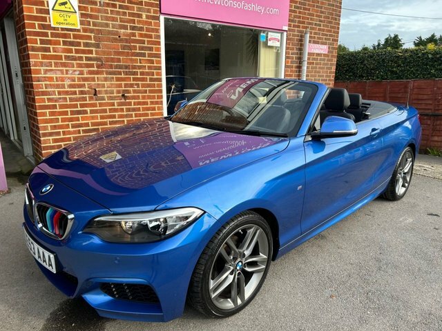 Compare BMW 2 Series 1.5 218I M Sport 134 Bhp LE53AAA Blue