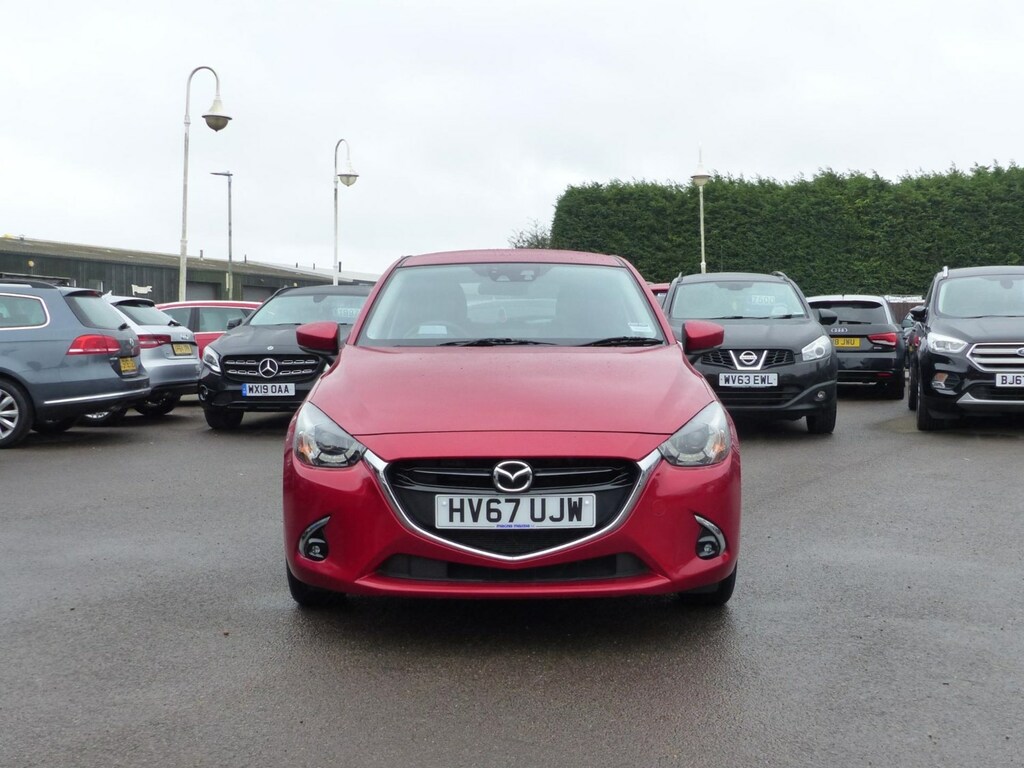 Compare Mazda 2 1.5 Gt Sat Nav Ulez Fsh Euro 6 Blue HV67UJW Red