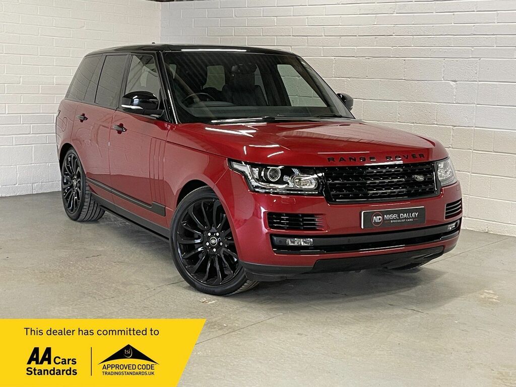 Compare Land Rover Range Rover 4X4 4.4 Sd V8 Vogue 4Wd Euro 6 Ss 201  Red