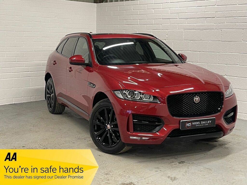 Compare Jaguar F-Pace 4X4 2.0 D240 R-sport Awd Euro 6 Ss 20 SIG6353 Red
