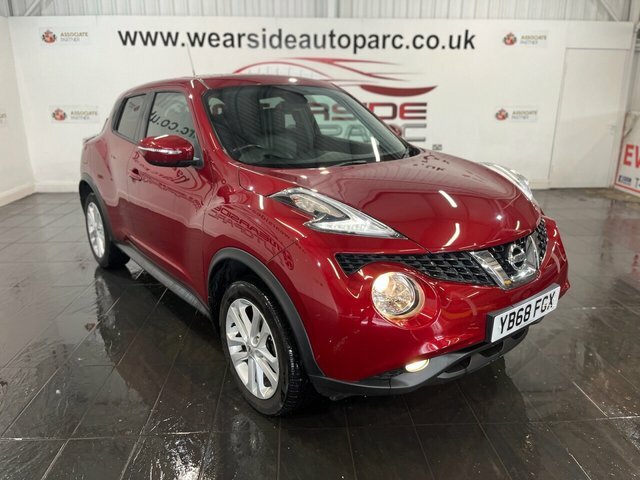 Compare Nissan Juke 1.5 N-connecta Dci 110 Bhp YB68FGX Red