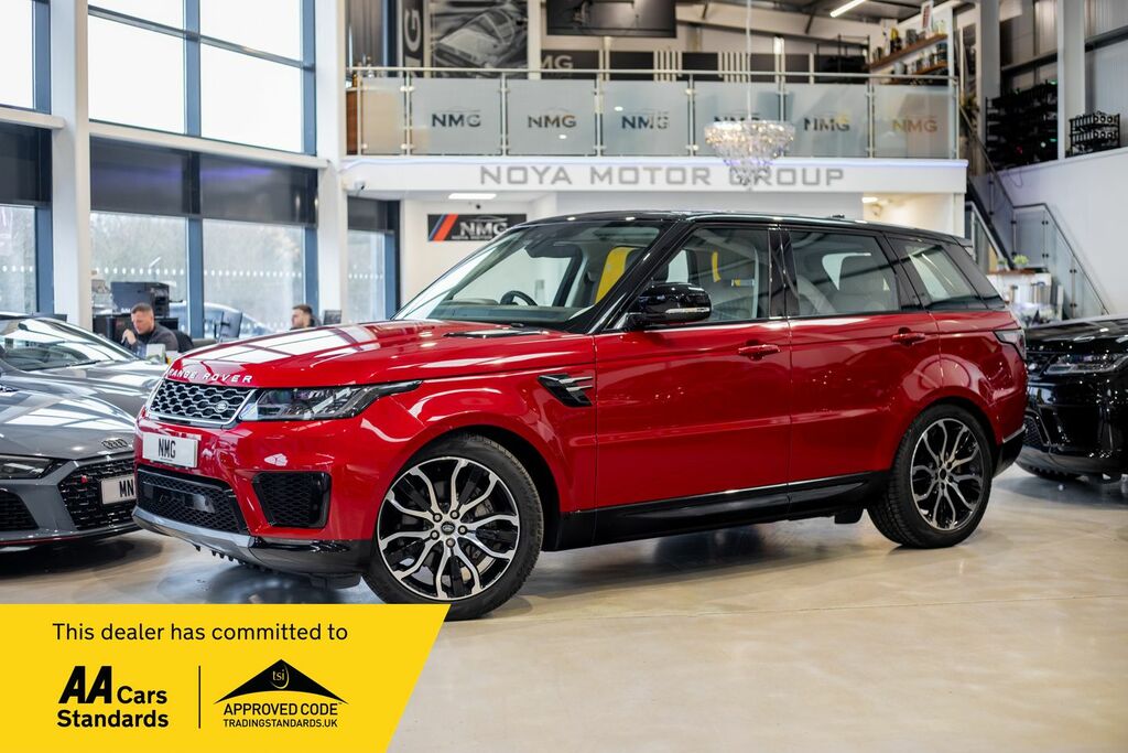 Compare Land Rover Range Rover Sport Hse Mhev 246 YT21DFE Red