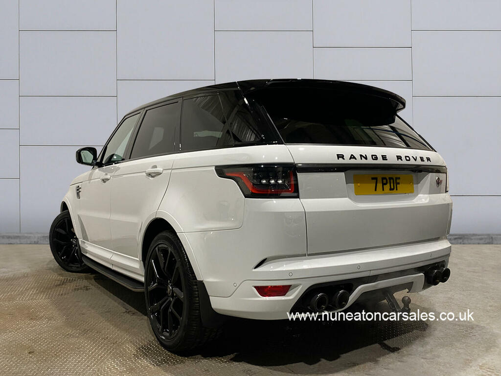 Compare Land Rover Range Rover Sport Estate 5.0  White
