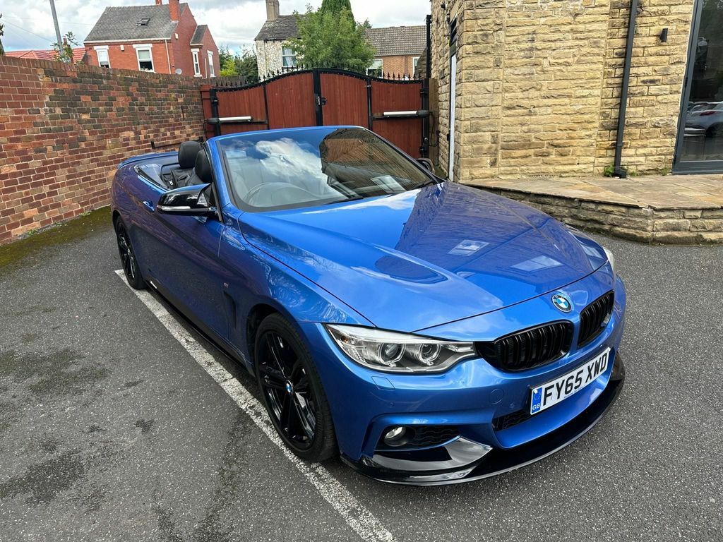 Compare BMW 4 Series 3.0 M Sport Xdrive Euro 6 Ss FY65XWD Blue
