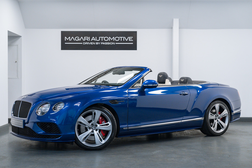 Compare Bentley Continental Gt 6.0 W12 Gtc Speed  Blue