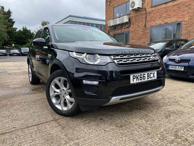 Compare Land Rover Discovery Sport Sport 2.0L Td4 Hse 180 Bhp PK66BCX Black