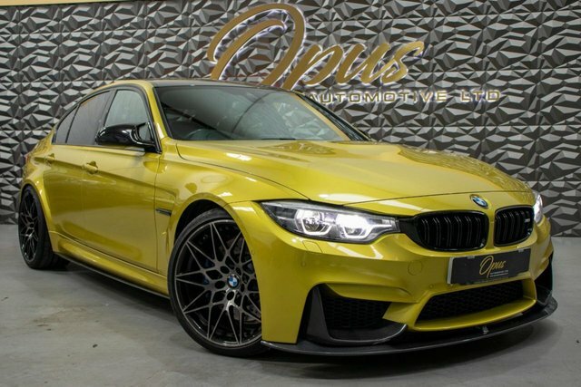 Compare BMW M3 M3 Competition Edition Package FY68EVK Yellow