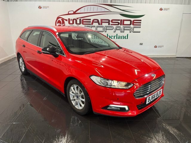 Compare Ford Mondeo Mondeo Zetec Econetic Tdci BJ66BJX Red