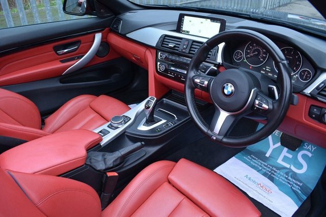 Compare BMW 4 Series 2017 2.0 420D M Sport 188 Bhp GM17YSP Red