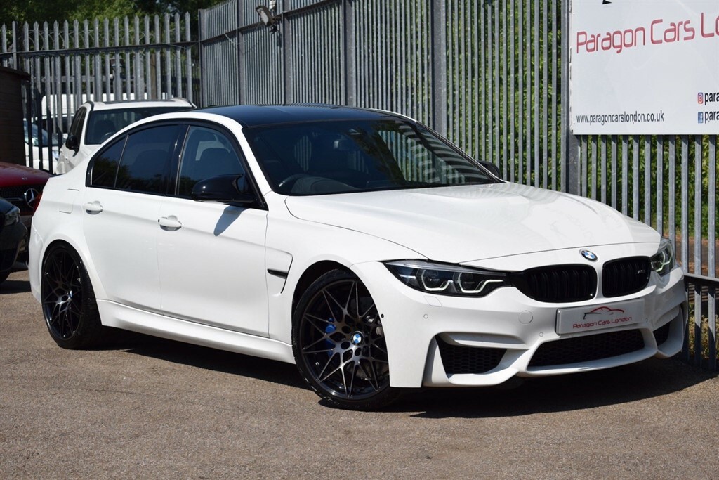 Compare BMW M3 2018 3.0 M3 Competition Package 444 Bhp PL18LMM White