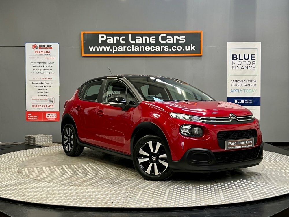 Compare Citroen C3 1.2 Puretech 83 Feel 1 Owner From New KW20RWF Red