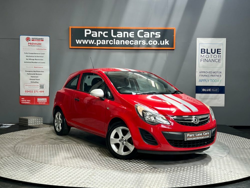 Compare Vauxhall Corsa Sting SH63LDY Red