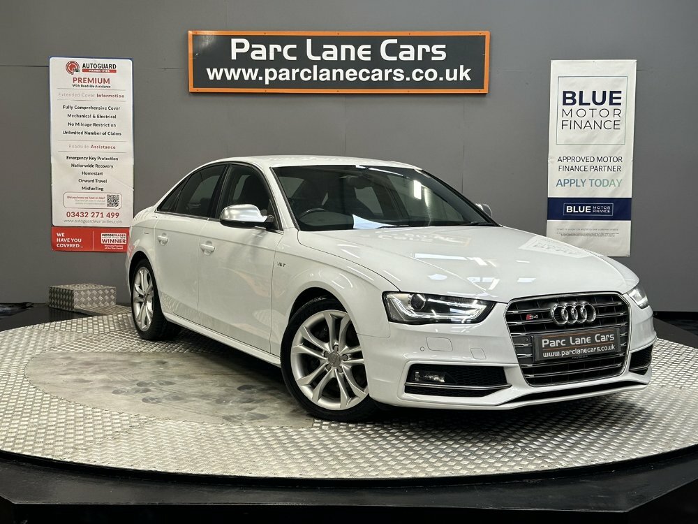 Compare Audi A4 S4 Quattro S Tronic Wow Only 52000 Miles, KU63FVF White