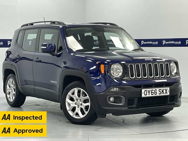 Compare Jeep Renegade 1.4 Longitude 140 Bhp - Aa Inspected OY66SKX Blue