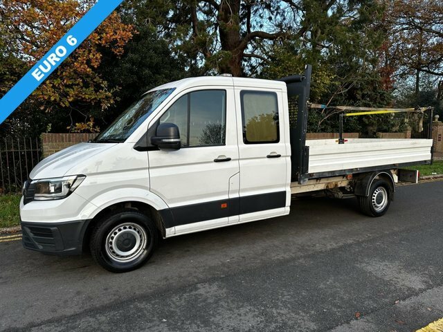 Compare Volkswagen Crafter 2.0 Cr35 Tdi Startline 138 Bhp Double Cab Lwb 11Ft HJ20YWX White