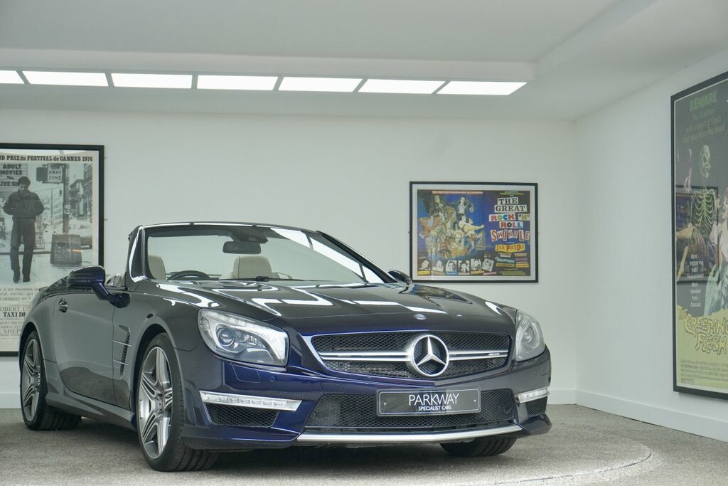 Compare Mercedes-Benz SL Class Sl63 Amg HX64WFC Blue