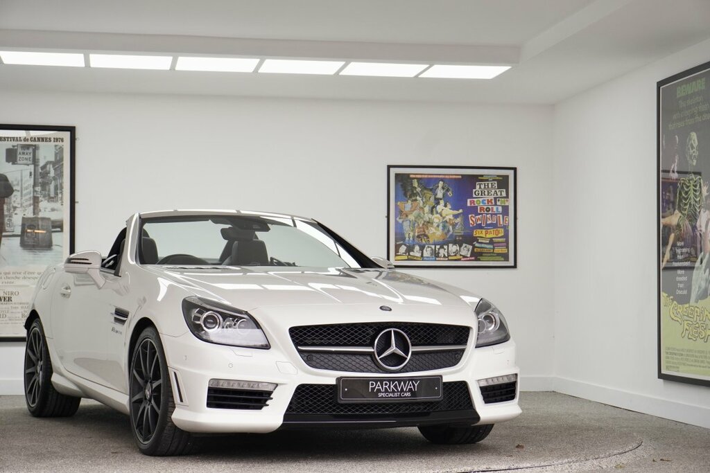 Mercedes-Benz SLK Slk55 Amg White #1