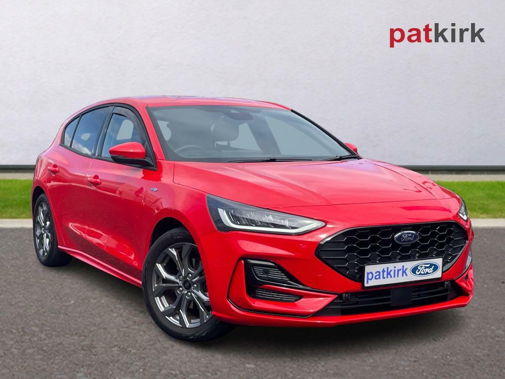 Compare Ford Focus St-line Suitable For Export AVZ6096 Red