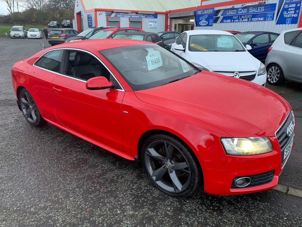 Audi A5 S Line Special Edition Red #1