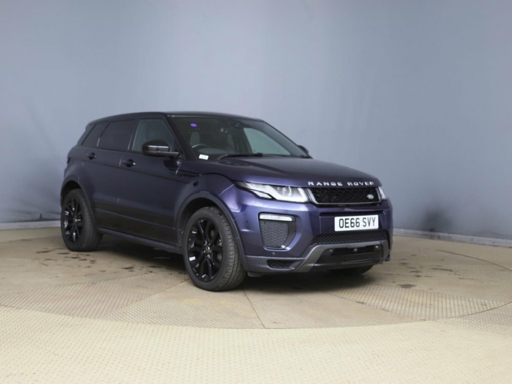 Compare Land Rover Range Rover Evoque 2.0 Td4 Hse Dynamic Suv 4Wd Euro 6 OE66SVY Blue