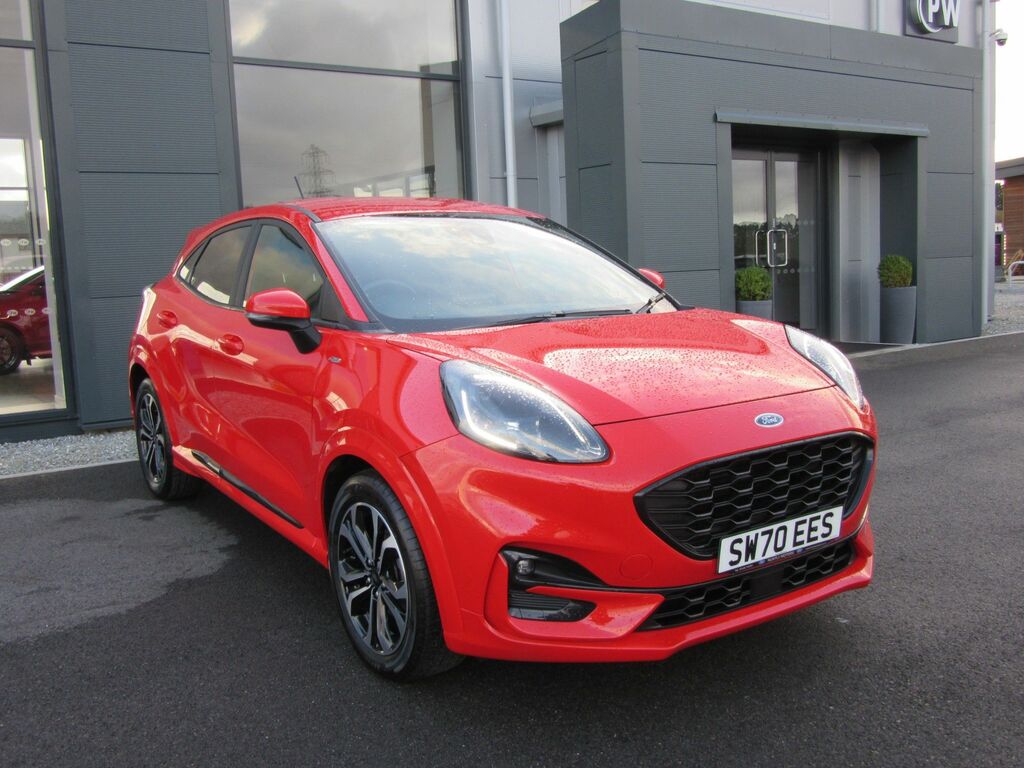 Compare Ford Puma St-line SW70EES Red