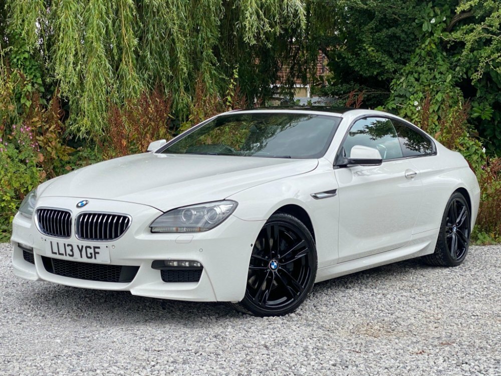 Compare BMW 6 Series 3.0 640D M Sport Euro 5 Ss LL13YGF White