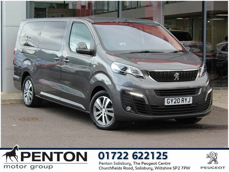 Compare Peugeot Traveller 2.0 Bluehdi Allure Long Mpv Eat8 Euro 6 Ss GY20RYJ Grey