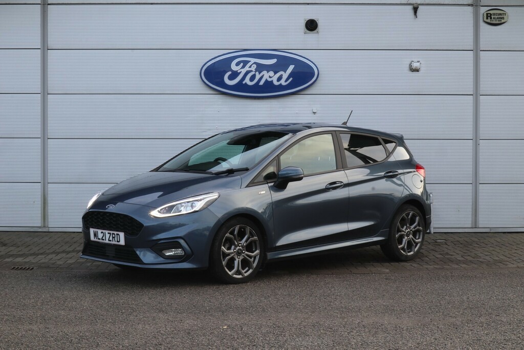 Compare Ford Fiesta St-line Edition ML21ZRD Blue