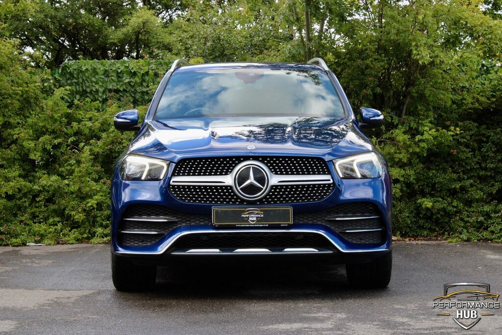 Mercedes-Benz GLE Class 4X4 2.0 Gle300d Amg Line G-tronic 4Matic Euro 6 S Blue #1