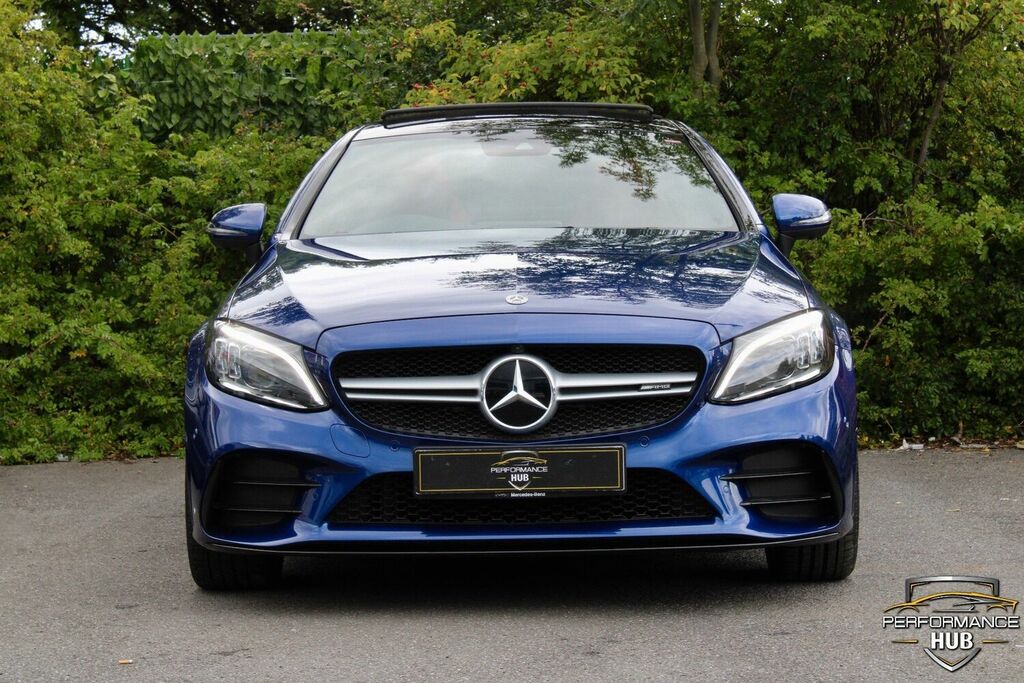 Compare Mercedes-Benz C Class Coupe 3.0 C43 V6 Amg Premium Plus G-tronic 4Mat V1RSY Blue