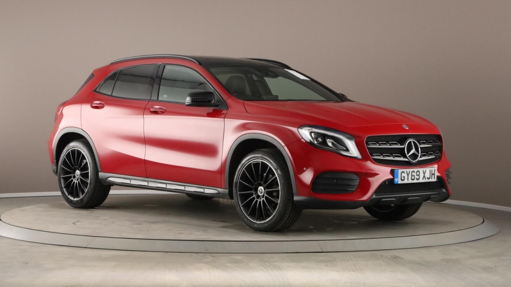 Compare Mercedes-Benz GLA Class Gla 200 Amg Line Edition GY69XJH Red