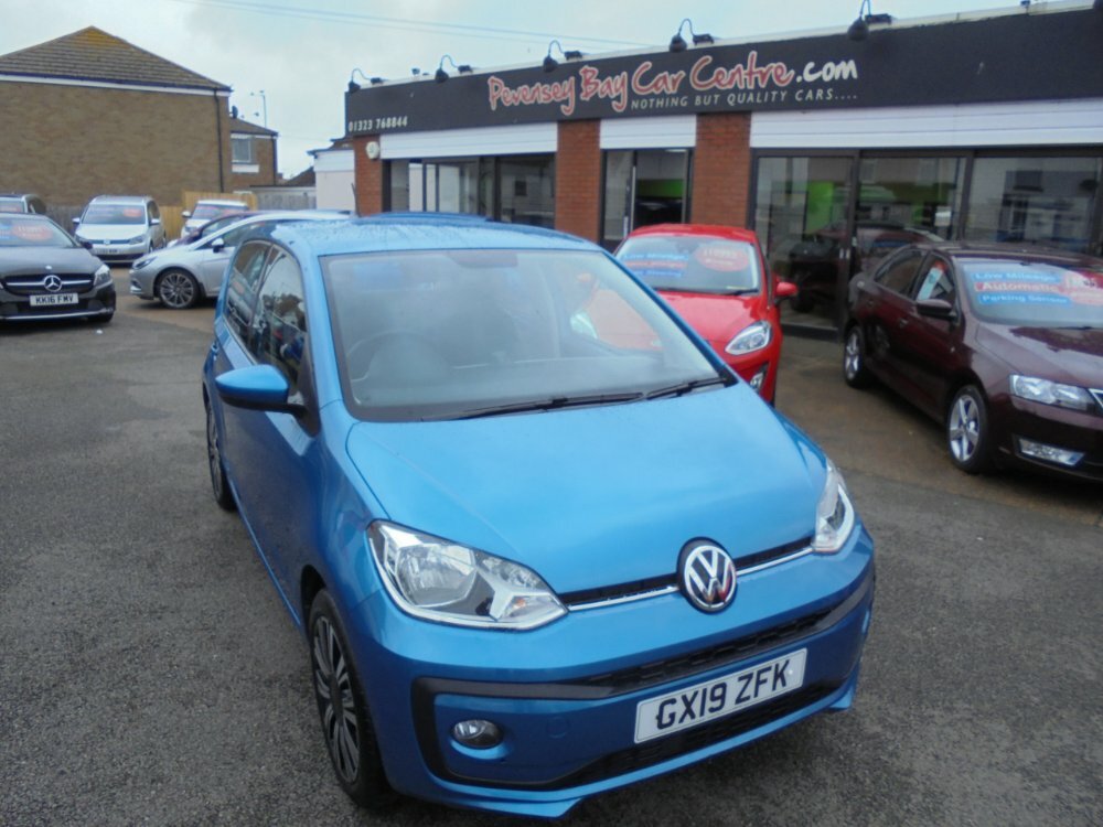 Compare Volkswagen Up High Up GX19ZFK Blue