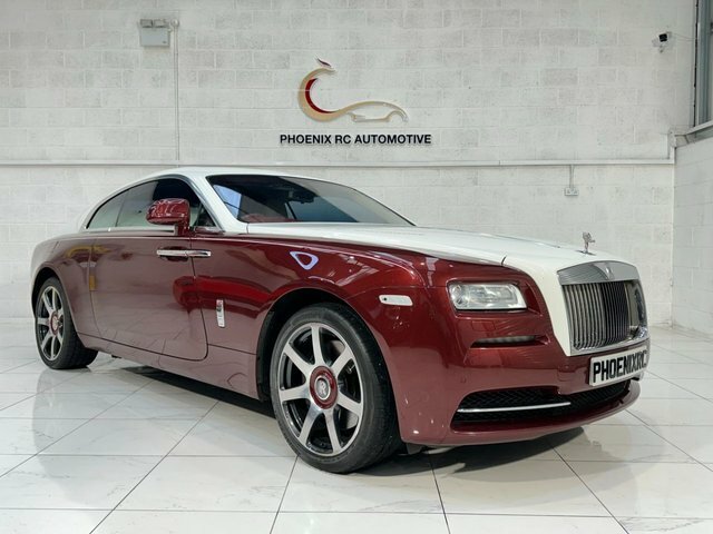 Compare Rolls-Royce Wraith 6.6 V12 624 Bhp LM15VXH Red