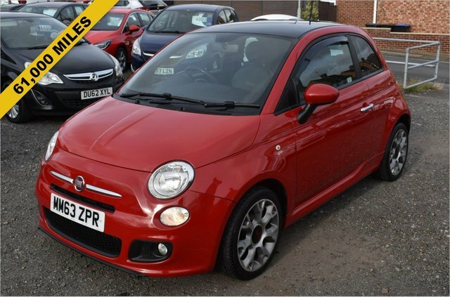 Compare Fiat 500 500 S MM63ZPR Red