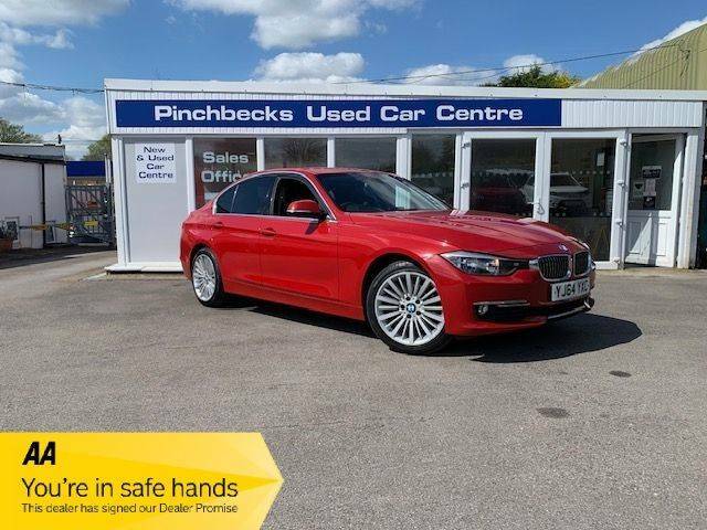 Compare BMW 3 Series Saloon YJ64YXC Red