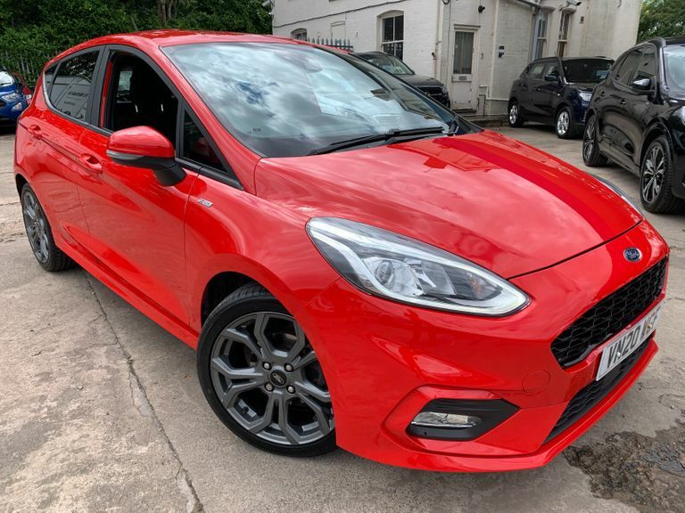 Compare Ford Fiesta 1.0 Ecoboost 95 St-line Edition VN20WGF Red