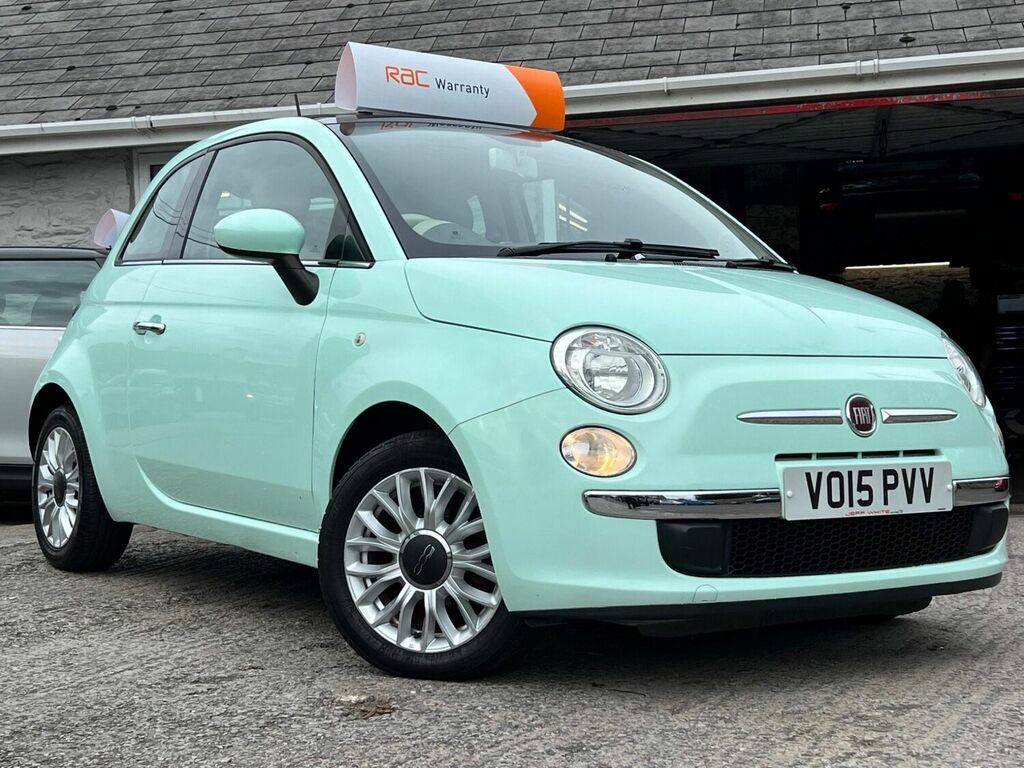 Compare Fiat 500 Hatchback 1.2 Lounge Euro 6 Ss 201515 VO15PVV Green