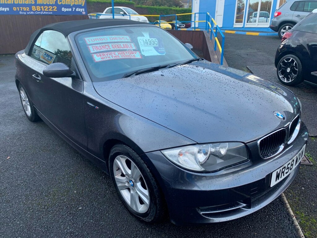 Compare BMW 1 Series 120D Se WR58WXW Grey