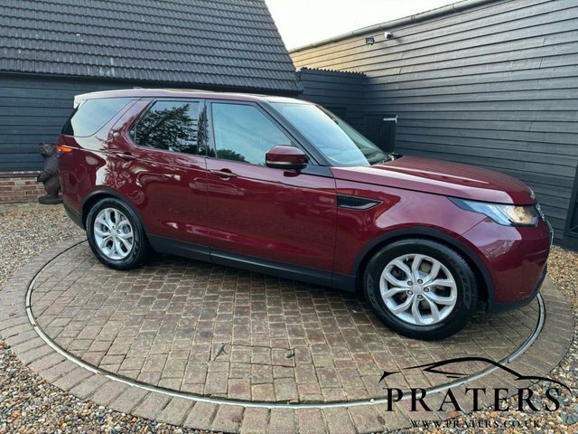 Compare Land Rover Discovery Sd4 S 237 GY17KWZ Red